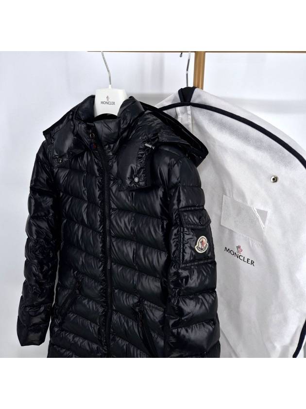 Mocha women s long padding black size 0 - MONCLER - BALAAN 4