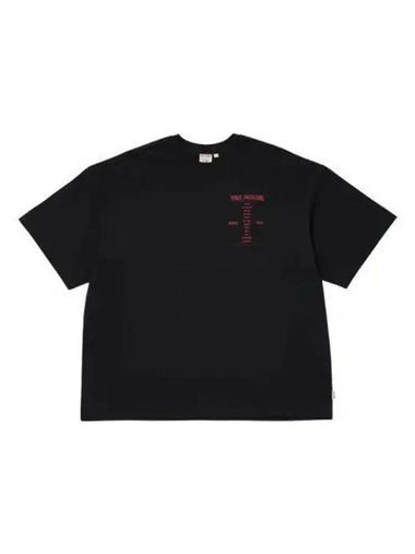 True Religion World Tour Short Sleeve T Shirt Black - TRUE RELIGION - BALAAN 1