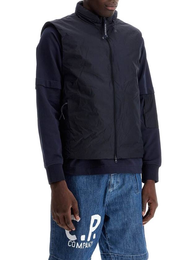 The Metropolis Series Pertex Vest Navy - CP COMPANY - BALAAN 4