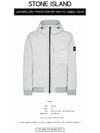 Wappen Patch Nylon Crinklips Hooded Jacket Light Grey - STONE ISLAND - BALAAN 3