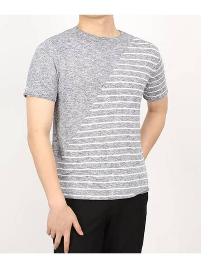 ANTONYMORATO Italy striped knit short sleeve tee - IKALOOOK - BALAAN 2