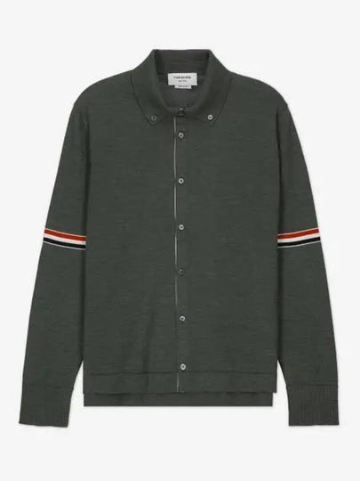 Long Sleeve Shirt MKL005AY1002 320 GREEN - THOM BROWNE - BALAAN 2