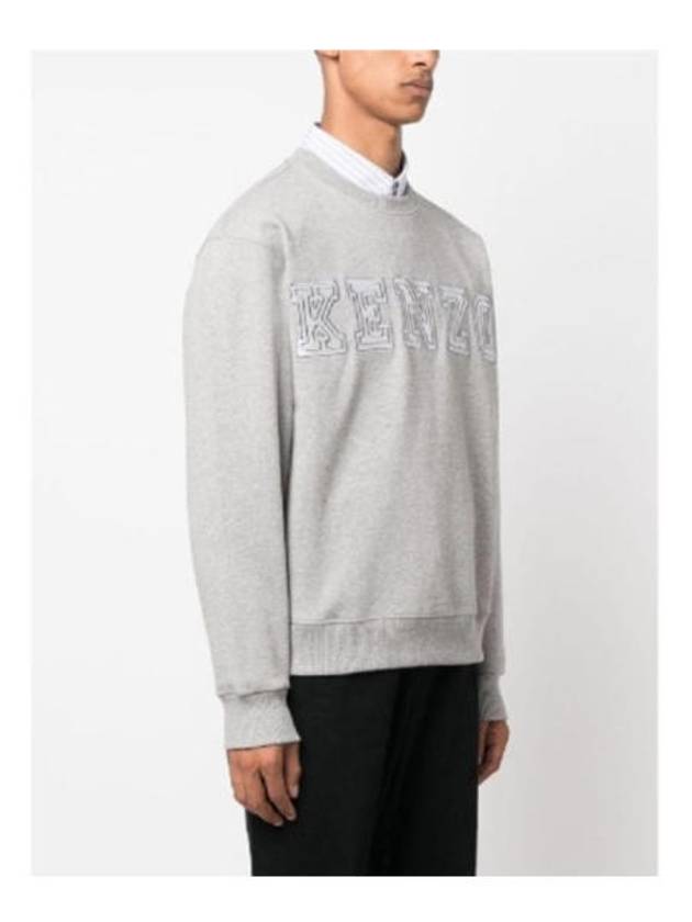 Academy Classic Cotton Sweatshirt Grey - KENZO - BALAAN 3