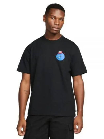 SB Globe Guy Short Sleeves T Shirt Black - NIKE - BALAAN 2