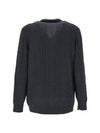 Baby cashmere knit top dark blue - LORO PIANA - BALAAN 4