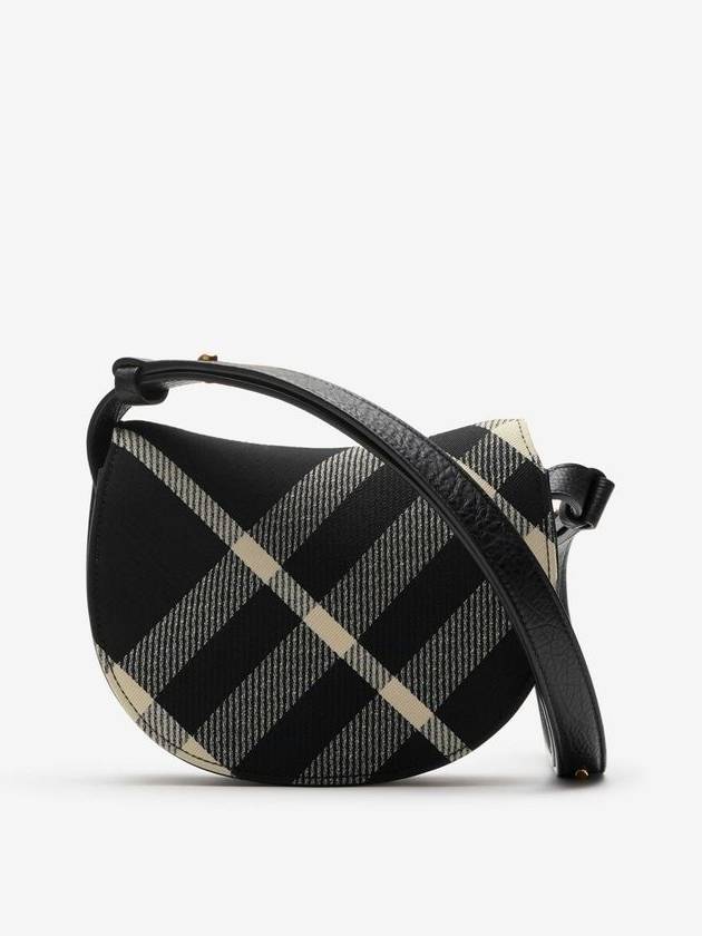 Rocking Horse Check Mini Shoulder Bag Black - BURBERRY - BALAAN 4