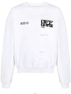 Tech Marker Sweatshirt White - OFF WHITE - BALAAN.