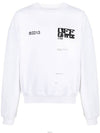 Tech Marker Sweatshirt White - OFF WHITE - BALAAN 3