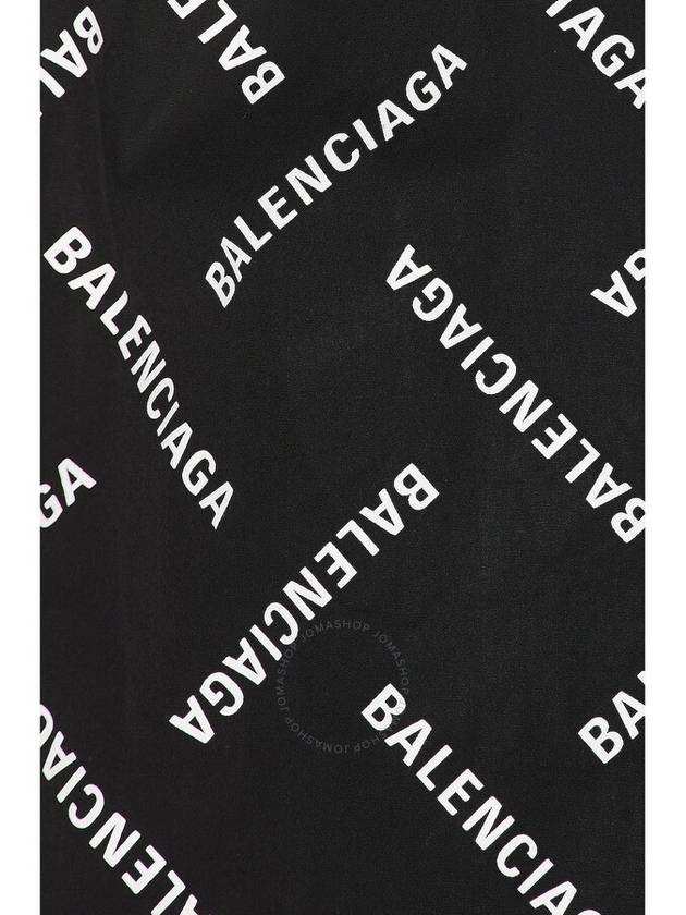 short pants 719975TPLA4 1070 BLACK WHITE - BALENCIAGA - BALAAN 4