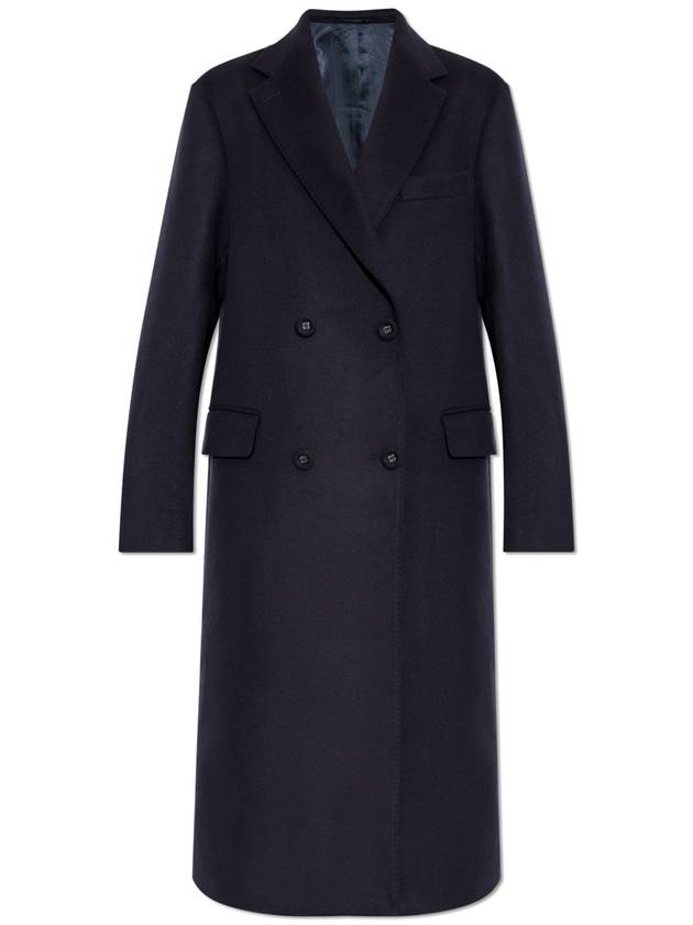 Officine Generale Wool Coat, Women's, Navy Blue - OFFICINE GENERALE - BALAAN 1