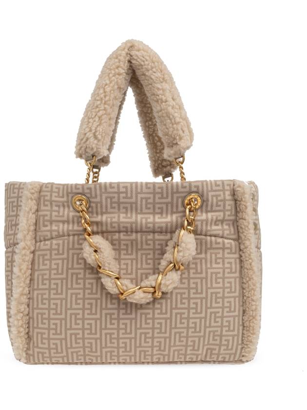 Balmain Shopper Type Bag, Women's, Beige - BALMAIN - BALAAN 3