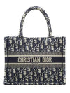 Oblique Small Book Tote Bag Blue - DIOR - BALAAN 2