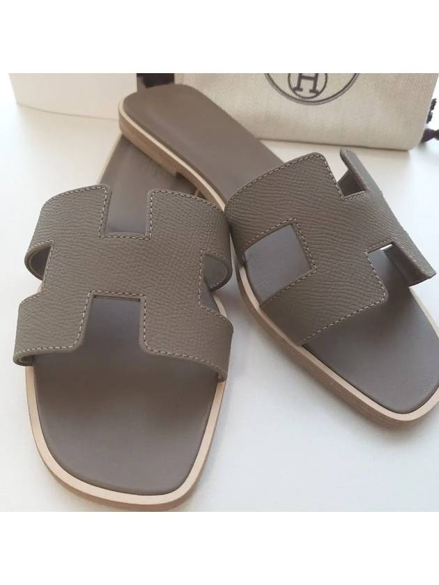 Oran Sandals Slippers EU 36.5 Etope Absong H202272Z - HERMES - BALAAN 3