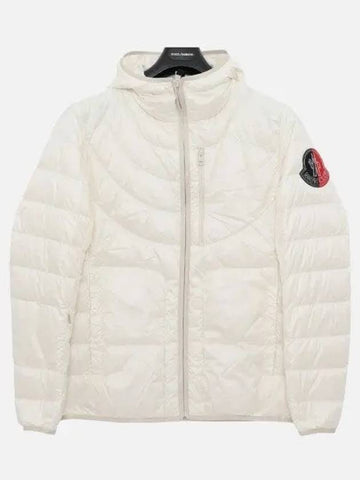 Big patch logo Hisu hooded padded men s jacket 1A00035 M1480 036 HISSU 270003 1039623 - MONCLER - BALAAN 1