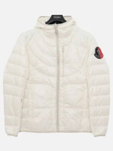 Big patch logo Hisu hooded padded men s jacket 1A00035 M1480 036 HISSU 270003 1039623 - MONCLER - BALAAN 1