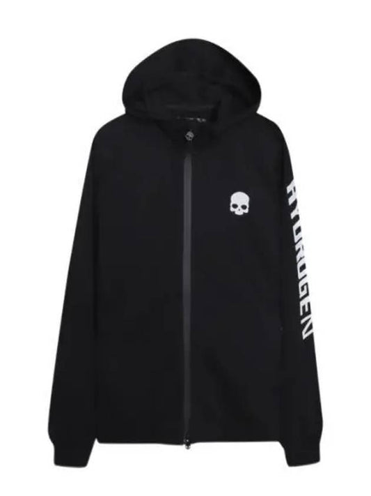 Logo FZ hooded jacket black - HYDROGEN - BALAAN 1