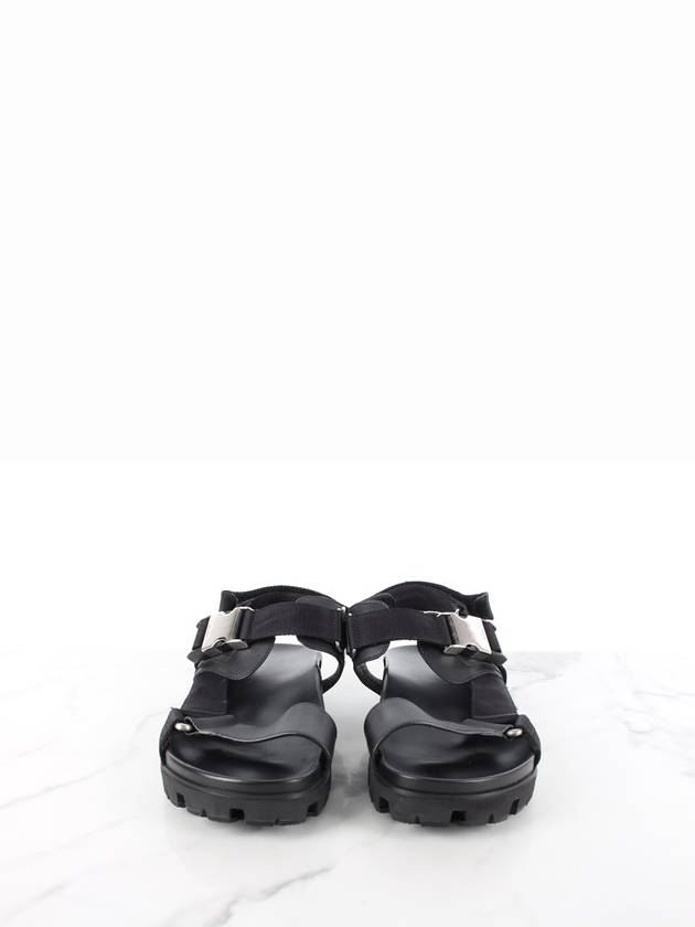 Velcro silver sandal slippers 6 250 - PRADA - BALAAN 3