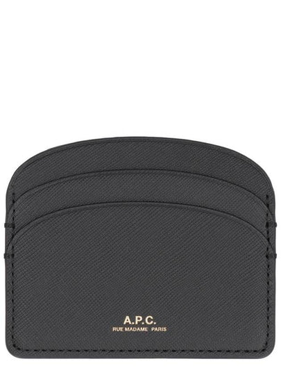 Demi Lune Card Wallet Black - A.P.C. - BALAAN 2