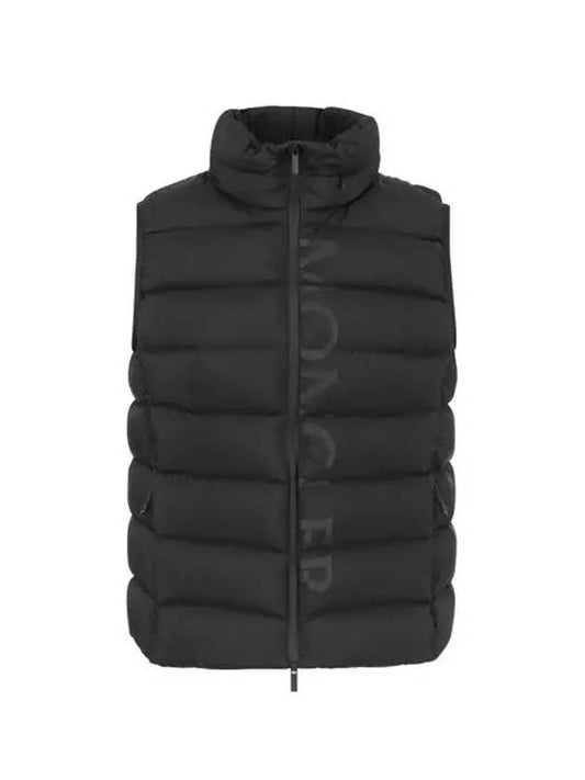 Cenis Logo Padding Vest Black - MONCLER - BALAAN 2