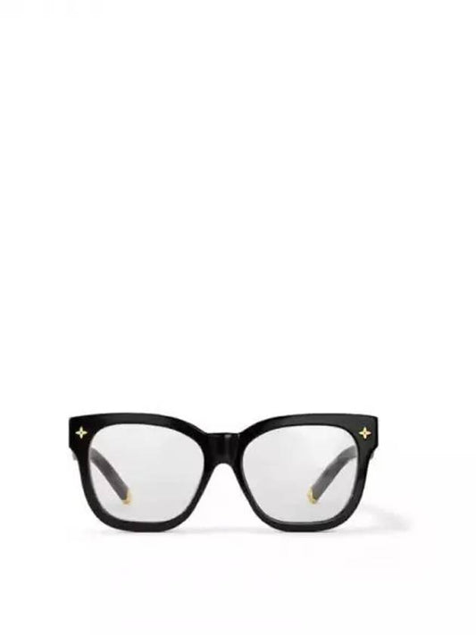 Eyewear My Monogram Square Anti-Blue Light Eyeglasses Black - LOUIS VUITTON - BALAAN 2