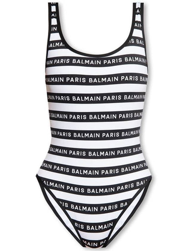 Balmain One-piece Swimsuit, Women's, White - BALMAIN - BALAAN 1