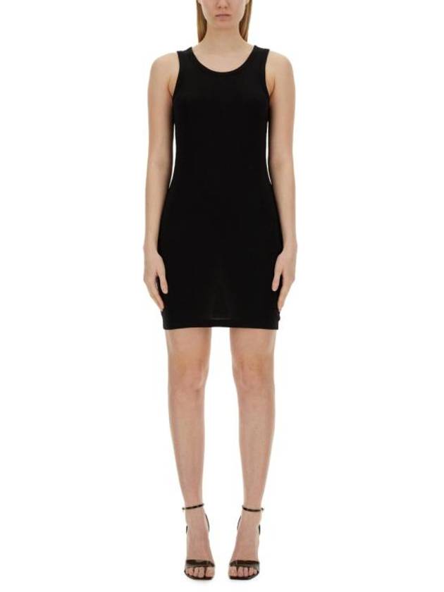 Tank Mini Dress Black - HELMUT LANG - BALAAN 1