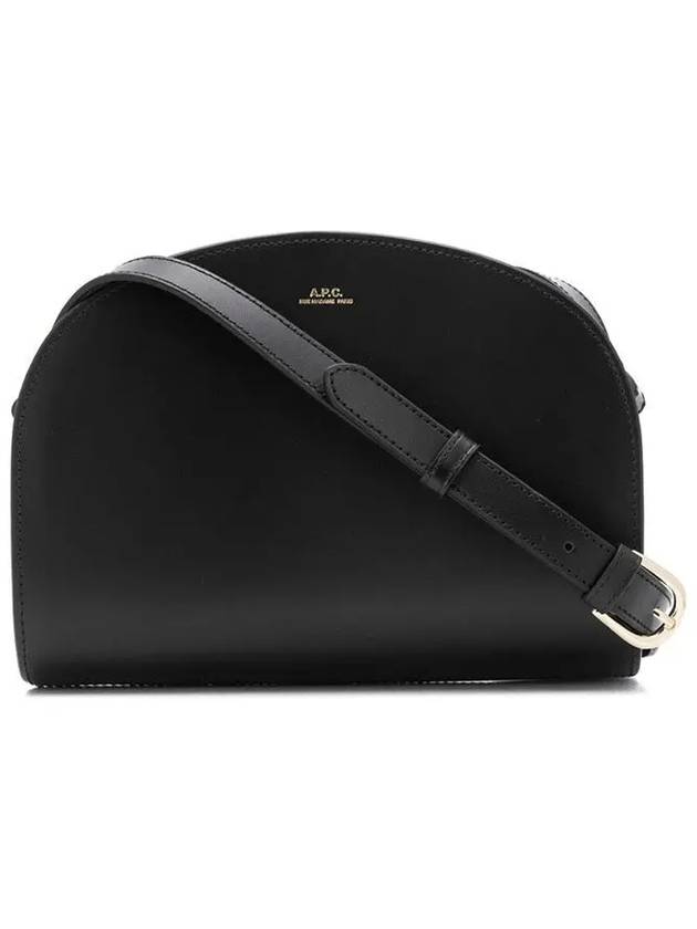 Demi Lune Half Moon Cross Bag Black - A.P.C. - BALAAN 3