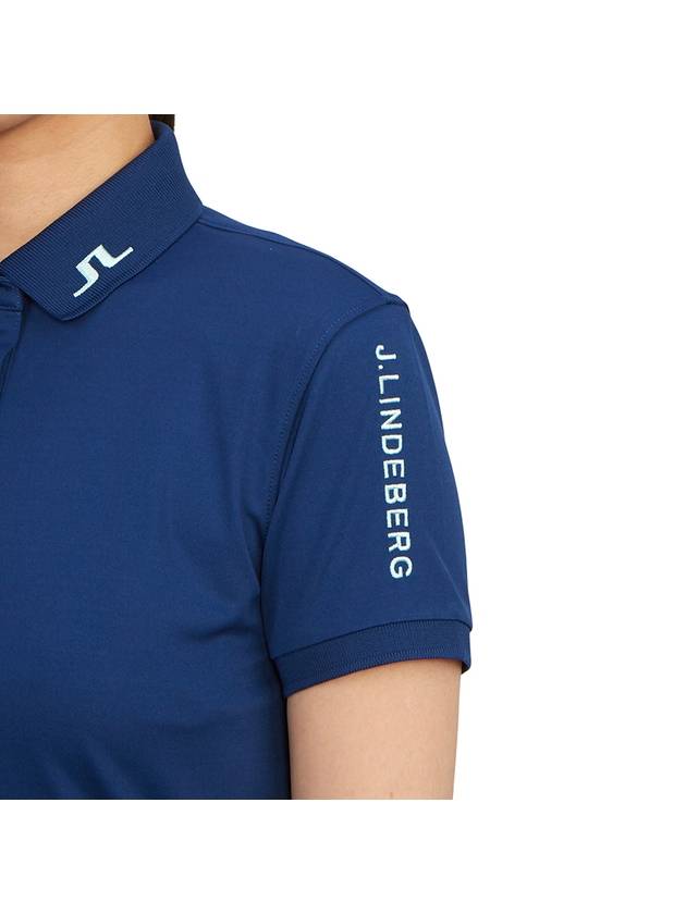 Golf wear women s collar short sleeve t shirt GWJT09006 O341 - J.LINDEBERG - BALAAN 8