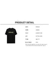 23SS logo overfit short sleeve tshirt 1008466 - VERSACE - BALAAN 6