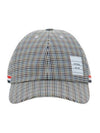 ball cap gray MHC328A F0007 996 - THOM BROWNE - BALAAN.