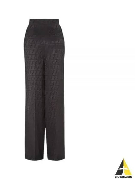 straight pants black - FENDI - BALAAN 2