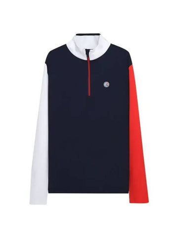 Daytona Color Block Half Zip Long Sleeve T-Shirt - G/FORE - BALAAN 1