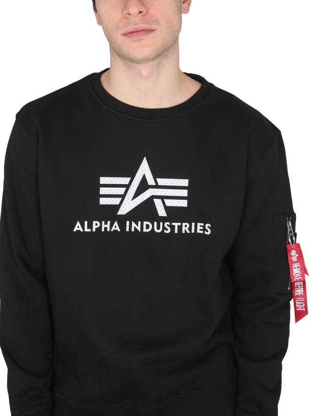 CREWNECK SWEATSHIRT - ALPHA INDUSTRIES - BALAAN 4