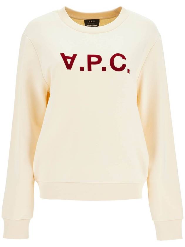 Grand VPC Sweatshirt Ivory - A.P.C. - BALAAN 2