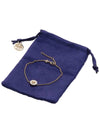 Kira Enamel Chain Bracelet Gold White - TORY BURCH - BALAAN 8