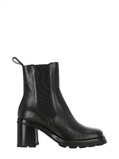 By Far ELIJAH Nappa Leather Chelsea Boot Heel - BY FAR - BALAAN 1