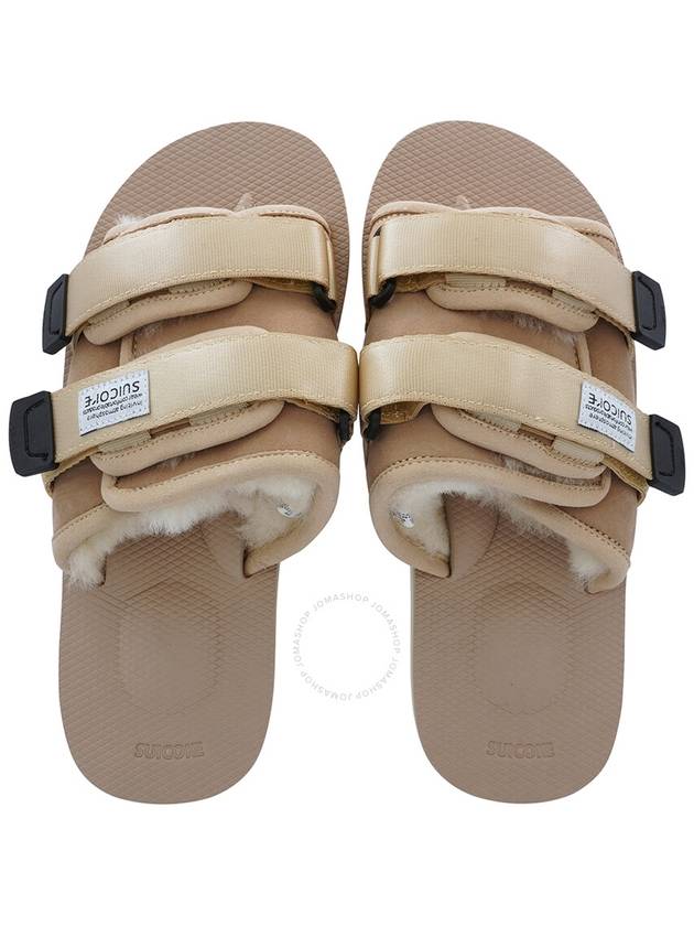 Suicoke Men's Beige Moto-M2ab Slippers, Brand Size 5 ( US Size 6 ) - SUICOKE - BALAAN 3