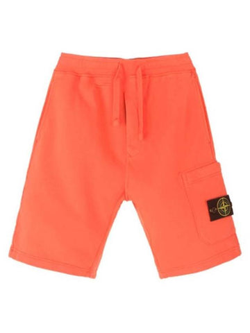 Wappen Patch Cargo Training Shorts Orange - STONE ISLAND - BALAAN 1