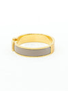 Clic H Bracelet Gold Marron Glace - HERMES - BALAAN 4