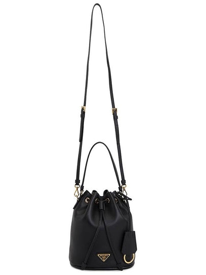 Re-Edition 1978 Re-Nylon Mini Bucket Bag Black - PRADA - BALAAN 7