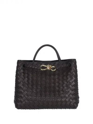 Andiamo leather medium tote bag - BOTTEGA VENETA - BALAAN 1