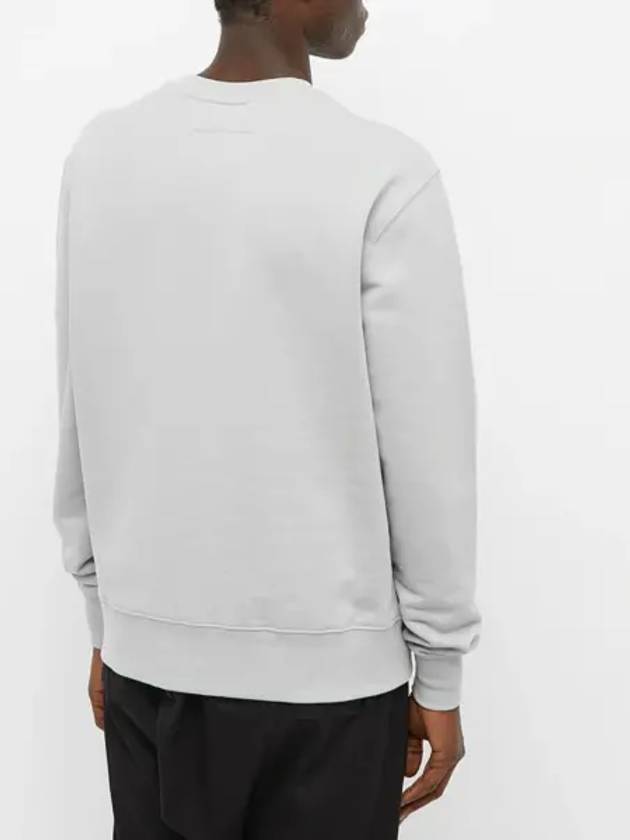 A COLD WALL Men s Light Gray Essential Logo Sweatshirt AC223MMT082I - A-COLD-WALL - BALAAN 3