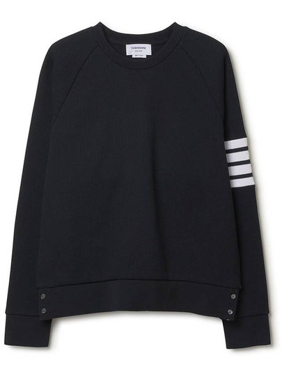 4 Bar Stripe Sweatshirt Navy - THOM BROWNE - BALAAN 2