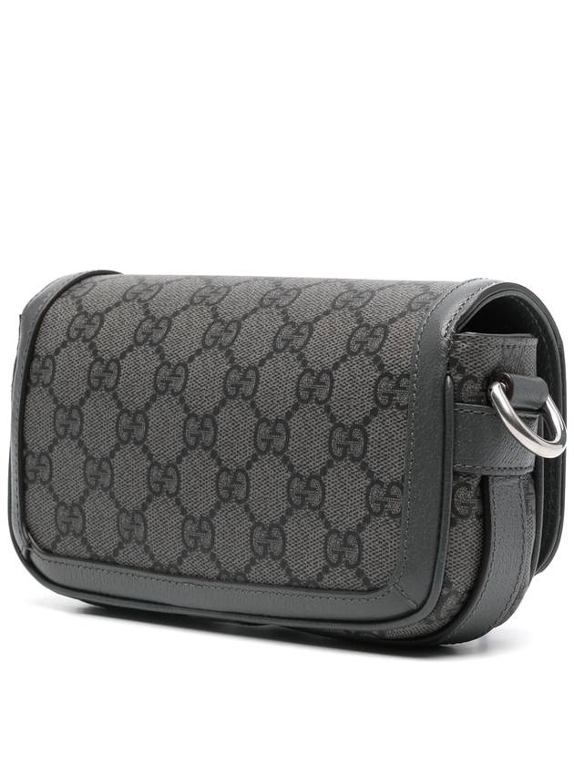 Ophidia Super Mini Shoulder Bag Grey - GUCCI - BALAAN 4