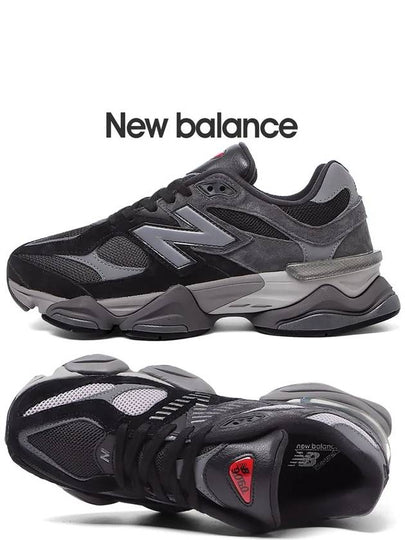 9060 Castlerock Low Top Sneakers Black - NEW BALANCE - BALAAN 2