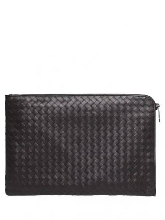 Intrecciato Document Case Bag Women Clutch - BOTTEGA VENETA - BALAAN 1