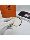 Clic H Bracelet Gold Marron Glace - HERMES - BALAAN 7