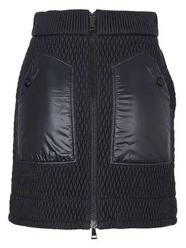 Women s line black padded skirt 270364 - MONCLER - BALAAN 1