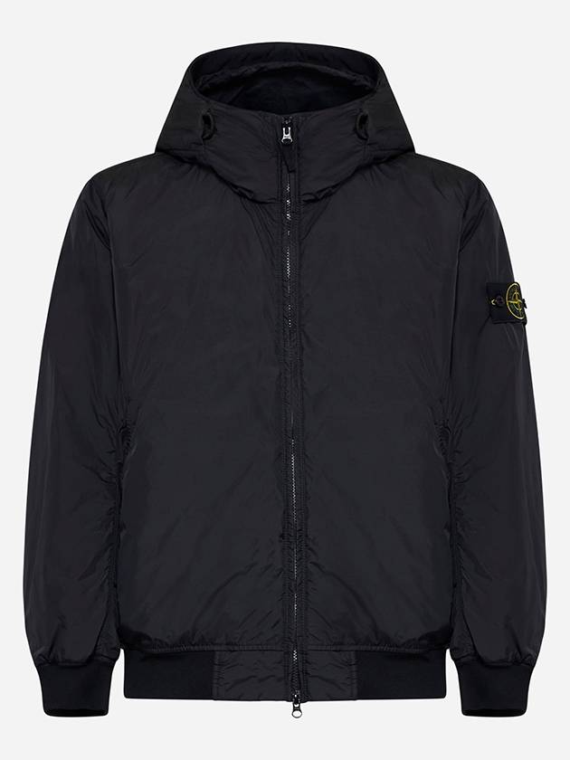 Crinkle Reps R NY Padding Black - STONE ISLAND - BALAAN 2