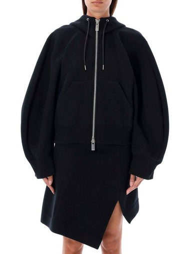 Sacai Hoodie Sponge Fleece - SACAI - BALAAN 1